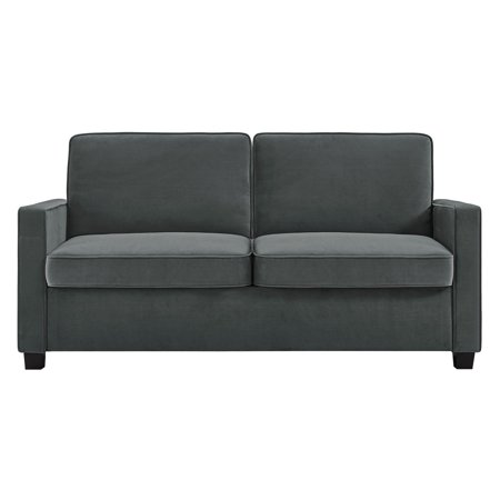 - Signature Sleep Casey Sleeper Sofa, Gray Velvet, Multiple Sizes