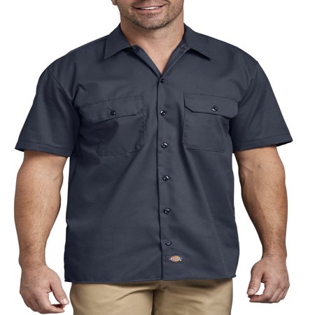 - Men's Short Sleeve Twill Work Shirt