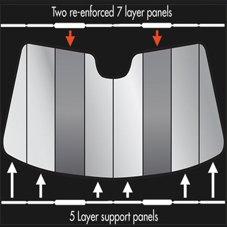 - Premium Folding Sunshade Fits Chevrolet LUMINA 1989-1994 coupe