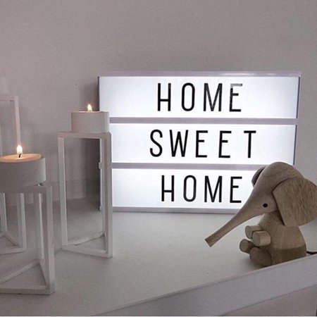- 75Pcs Black Letters Symbols partydecorationsampfavor Replacement For A4 Cinema Letter Light Box Cinematic Wedding Words