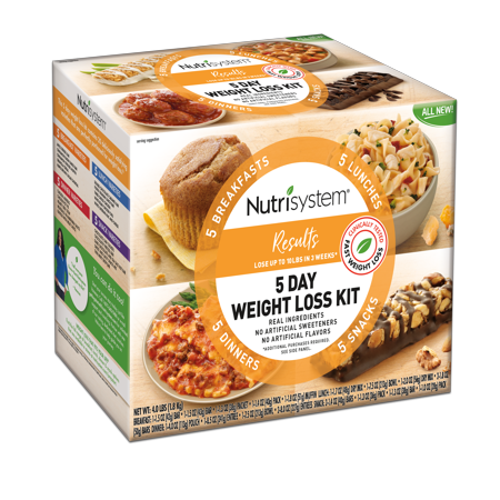 Nutrisystem Results 5 Day Weight Loss Kit