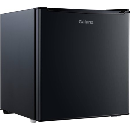 Galanz 1.7 Cu Ft Single Door Mini Fridge GL17BK, Black