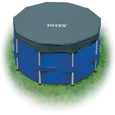 Intex Swimming Pool Cover, Fits 12 ft. Pools (Best Pool Safety Cover)