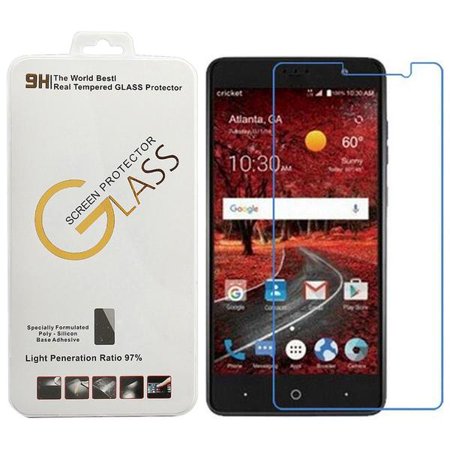 Fire Guard Spark Screen ZTE Blade Spark Z971, ZTE ZMAX One, ZTE Grand X4 Premium Scratch Free Ultra Slim 0.3mm Tempered Glass Screen Protector Guard ()