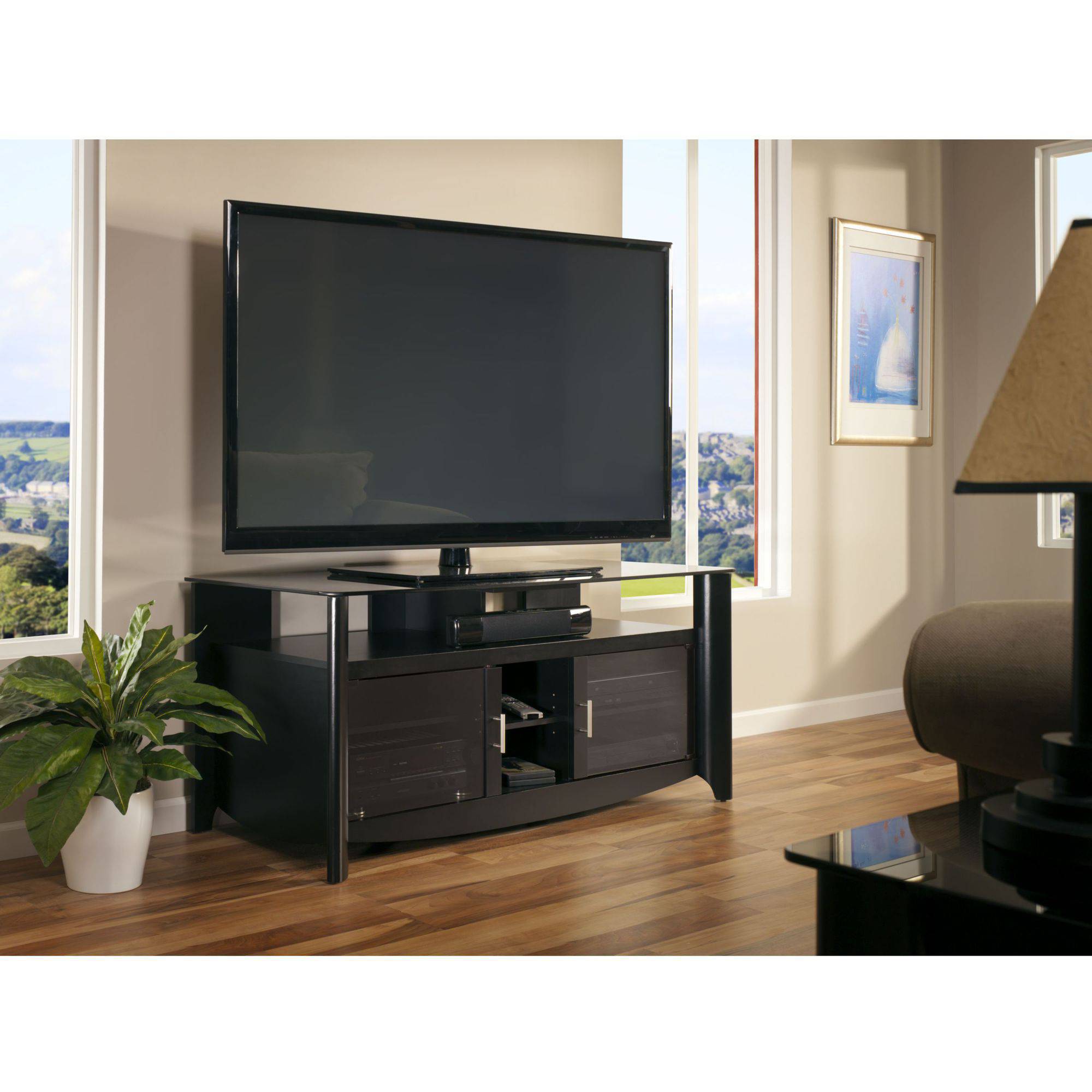 Bush Furniture Aero Collection TV Stand, fits up to 60'' TV