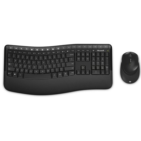 Microsoft Wireless Comfort Desktop 5050 - keyboard and mouse set - English - North America