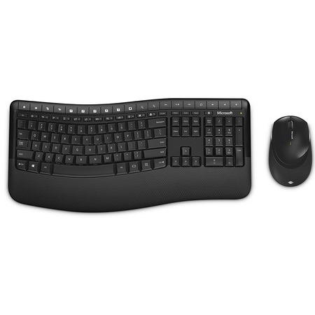 Microsoft Wireless Comfort Desktop 5050 - keyboard and mouse set - English - North