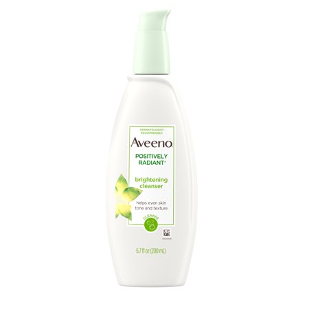 Aveeno Positively Radiant Brightening Facial Cleanser, 6.7 fl. (Best Home Facial Tools)