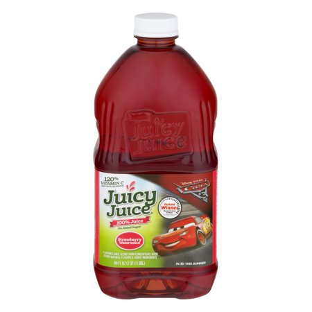 Juicy Juice 100% Strawberry Watermelon Juice, 64 Fl. (Best Natural Fruit Juice)