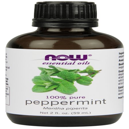 NOW Essential Oils, Peppermint Oil, 2-Ounce