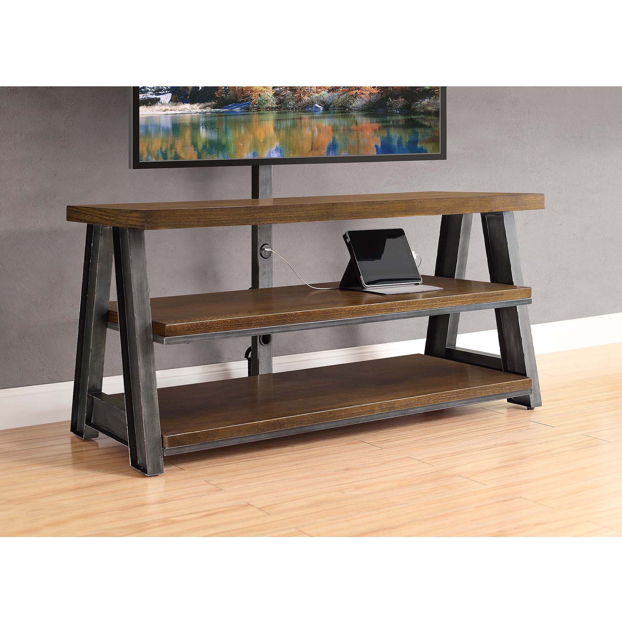 Better Homes and Gardens Mercer 3-in-1 Brown TV Stand for TVs up to 70''