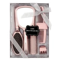 Hair Brush and Mirror Styling Gift Set, 14 pieces ($22 Value)