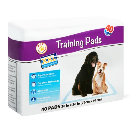 Pet All Star XXL Training Pads, 30 in x 36 in, 40 (Best House Training For Puppies)