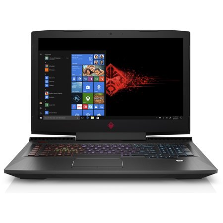 HP OMEN 17-an120nr Gaming Laptop 17.3", Intel Core i7-8750H, NVIDIA GeForce GTX 1060 6GB, 1TB HDD + 128GB SSD, 16GB RAM, 3WE38UA#ABA