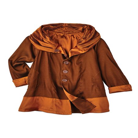 - Lindi Women's Reversible Rain Coat - Iridescent Hooded Rain Jacket