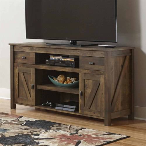 Better Homes and Gardens Falls Creek TV Stand for TVs up to 60'', Century Barn Pine