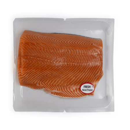 Farm Raised Fresh Atlantic Salmon Fillet, 2.5-3 lbs - Walmart.com