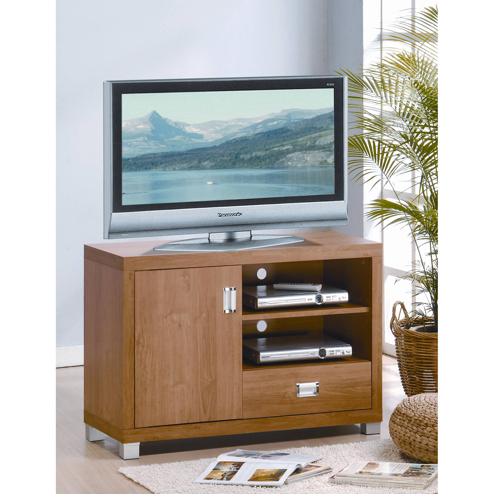 Techni Mobili TV Cabinet, Maple