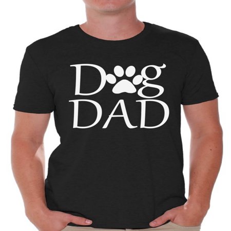 Awkward Styles Dog Dad Shirt Men's Graphic T-shirt Tops for Father Pet Loving Gift for Father`s Day Best Dad Ever T Shirt Daddy Gifts from Daughter Best Dad Gifts from Son Dog Lover Gift for (Best High School Graduation Gifts For Daughter)