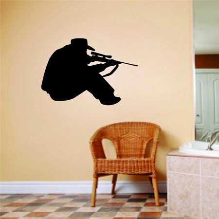 10 Inch Gun - New Wall Ideas Animal Hunting Hunter Man Gun Boys Kids Bed Room Sports 10 X 10 Inches