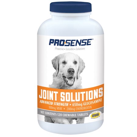- Pro-Sense Advanced Strength Glucosamine Chews for Dogs, 120 Tablets