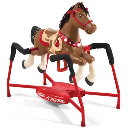 Radio Flyer, Blaze Interactive Spring Horse, Ride-On with (Best Rocking Horse For 1 Year Old)