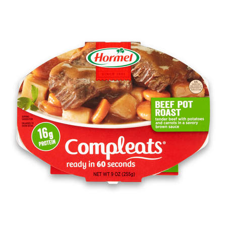 (6 pack) Hormel Compleats Beef Pot Roast, 9 Ounce (Best Beef To Use For Fajitas)