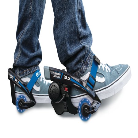 Razor Turbo Jetts Electric Heel Wheels - DLX Blue with Lighted Wheels ...