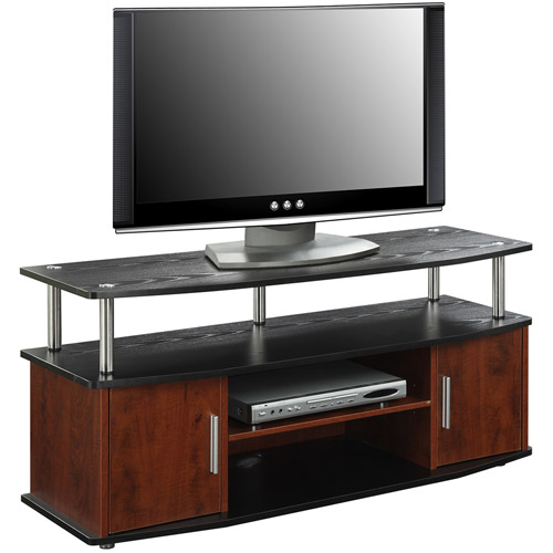 Convenience Concepts Designs2Go Black/Cherry Monterey TV Stand for TVs up to 46''