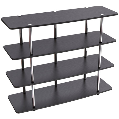 Designs2Go XL High Boy Black TV Stand for TVs up to 42''