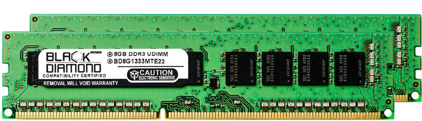 16GB 2X8GB RAM Memory for Intel Server System P4304BT Black Diamond Memory Module 240pin PC3-10600 1333MHz DDR3 ECC UDIMM