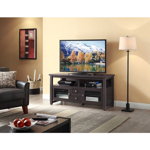 Whalen TV Stand for TVs up to 60'', Espresso