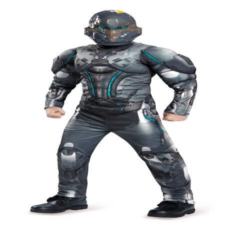 Microsoft Halo Spartan Locke Classic Muscle Child Halloween Costume ...