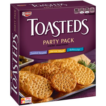 - Keebler Toasted Assortment Crackers Party Pack, 12 Oz.