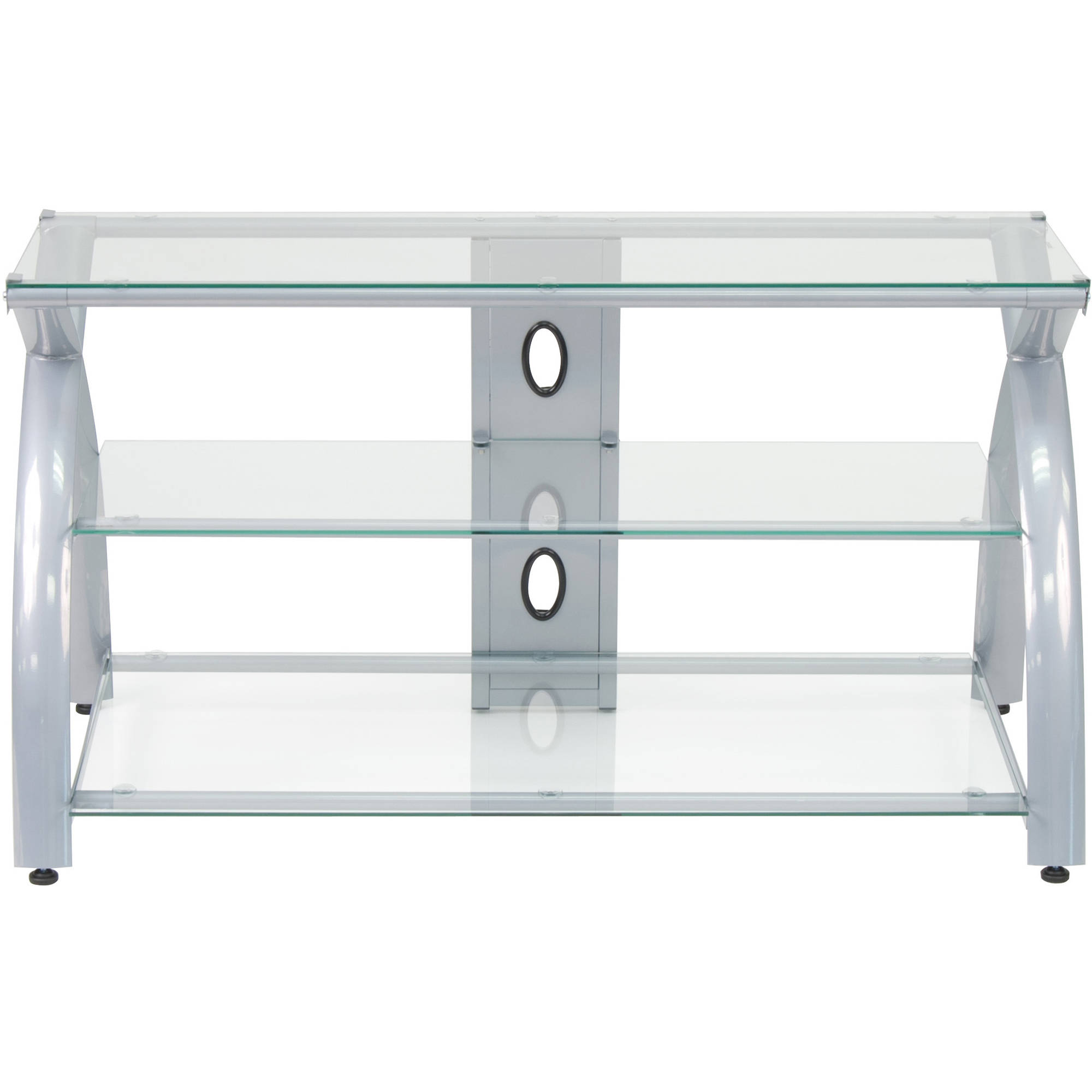 Calico Designs Futura TV Stand with Glass