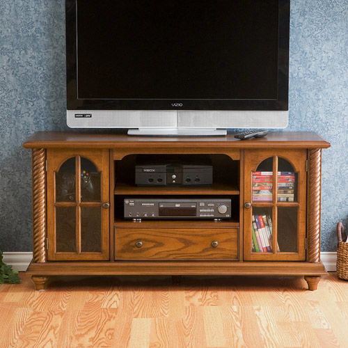 Enrique Antique Oak Media Console for TVs up to 50''