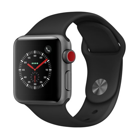 Apple Watch Series 3 - GPS+LTE - 38mm - Sport Band - Aluminum Case