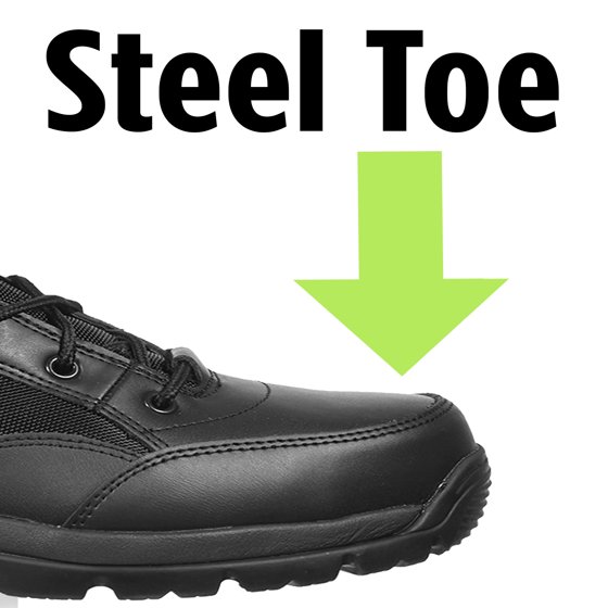interceptor steel toe boots walmart