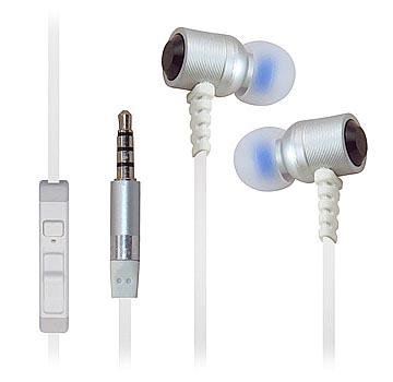 Super High Clarity 3.5mm Stereo Earbuds/ Headphone for Motorola Moto G6, G6 Play,G6 Plus,E5, E5 Play,E5 Plus (White) - w/ Mic & Volume Control + Carry