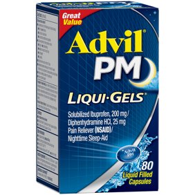 sleep aid nighttime equate softgels mg maximum strength ct walmart diphenhydramine advil reliever ibuprofen 200mg capsule count liquid filled pain