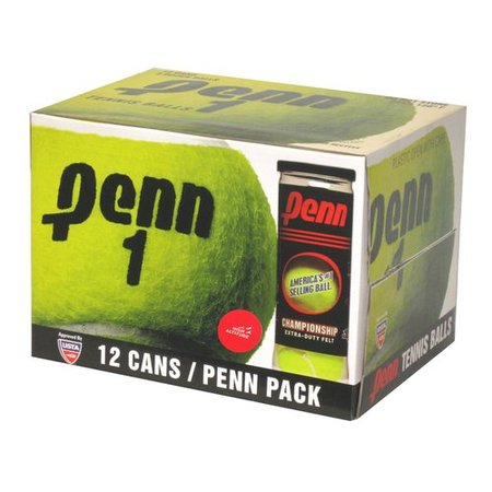 PENN Championship Extra-Duty High-Altitude Felt Tennis Balls, 12 (Best Tennis Balls For Clay Courts)
