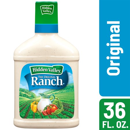 Hidden Valley Original Ranch Salad Dressing & Topping, Gluten Free, Keto-Friendly - 36 oz