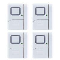 GE Personal Security Window/Door Alarm, 4pk, Battery Operated, 45174