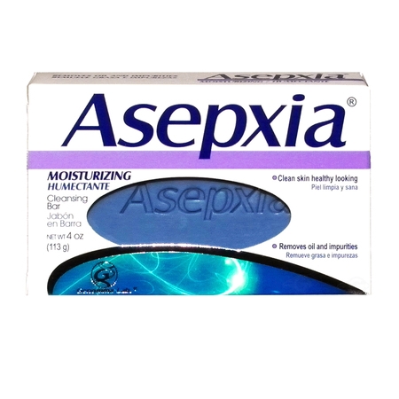 Asepxia Soap Moisturizing (purple) 3.53 oz - Jabon Humectante Morado (Pack of (Best Moisturizing Soap Recipe)