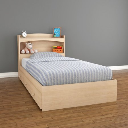 - Nexera Alegria Full Size Headboard, Natural Maple