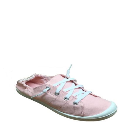 time and tru white canvas shoes
