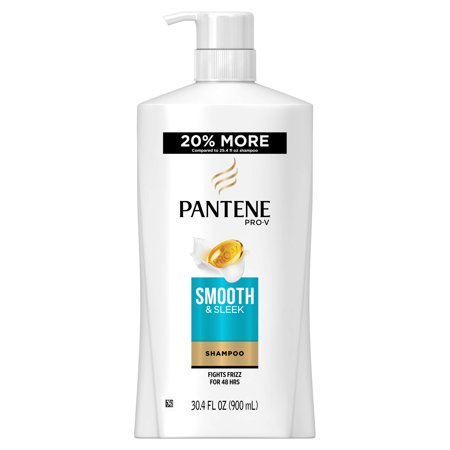 Pantene Pro-V Smooth & Sleek Shampoo, 30.4 fl oz