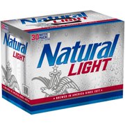 Natural Light Beer, 30 pack, 12 fl oz