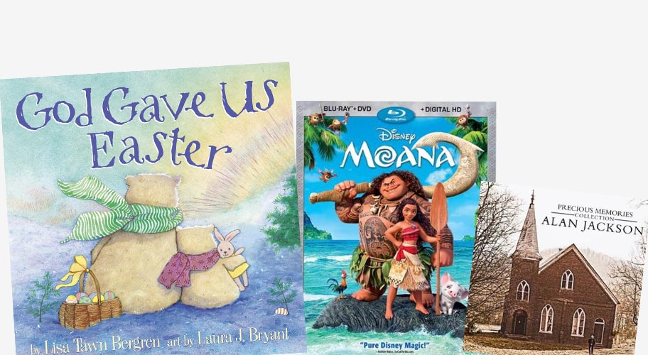 Picks for peeps. Fill their baskets with books, movies, music & more - there's something for every-bunny!