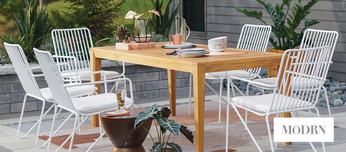 Enjoy stylish living in the fresh air. Bring MoDRN outdoors. Enjoy stylish living in the fresh air.